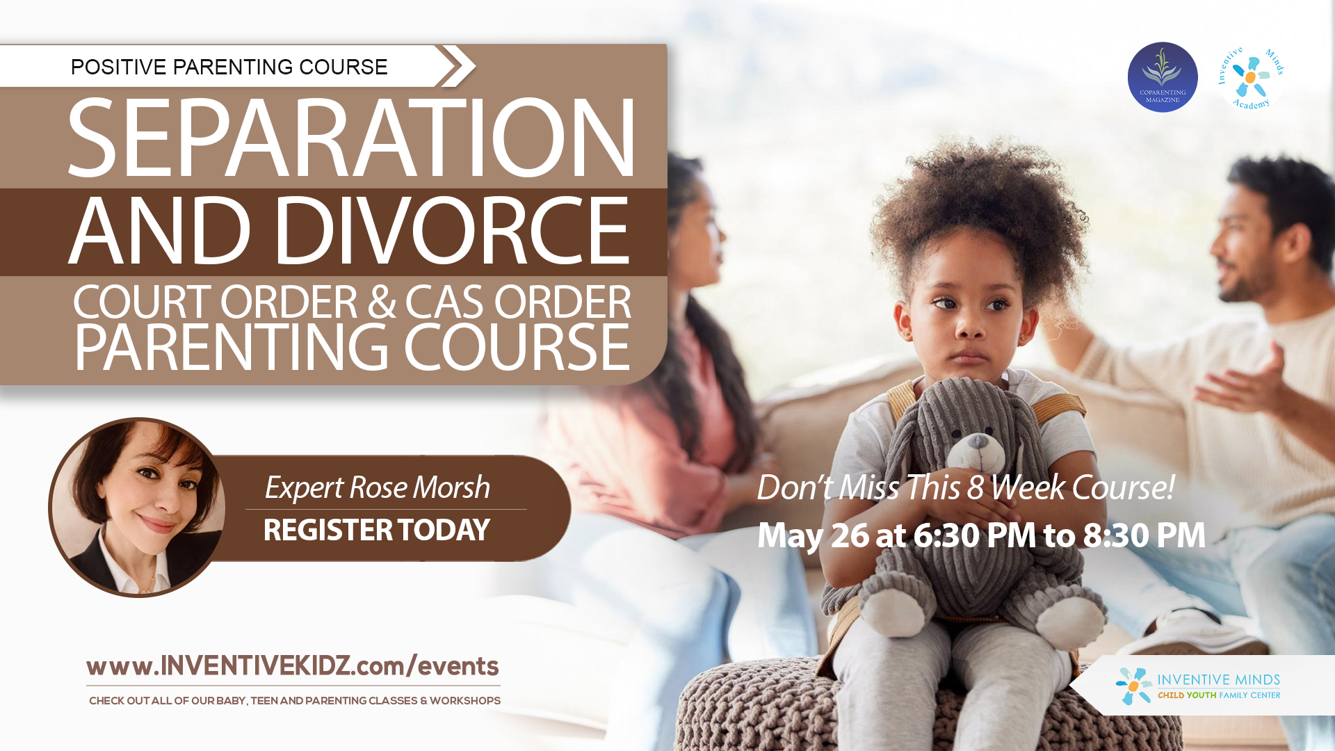 Separation & Divorce - Court Order & CAS Order Parenting Course (May 2026) 
